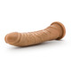 Dr Skin Basic 8.5 inches Mocha Tan Dildo by Blush Novelties - view 2