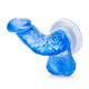 B Yours Sweet N Hard 8 Blue Realistic Dildo by Blush Novelties - Product SKU BN16482