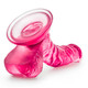 Sweet & Hard 8 Pink Realistic Dildo by Blush Novelties - view 3