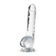 Naturally Yours 8in Diamond Crystalline Dildo by Blush Novelties - Product SKU BN51509