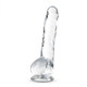 Naturally Yours 8in Diamond Crystalline Dildo by Blush Novelties - view 4