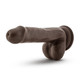 Loverboy Top Gun Tommy Chocolate Brown Dildo by Blush Novelties - view 2