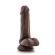 Loverboy Top Gun Tommy Chocolate Brown Dildo by Blush Novelties - view 4