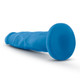 Neo 7.5 inches Dual Density Penis Neon Blue by Blush Novelties - view 3
