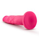 Neo 7.5 inches Dual Density Penis Neon Pink Dildo by Blush Novelties - view 3