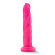Neo 7.5 inches Dual Density Penis Neon Pink Dildo by Blush Novelties - view 4