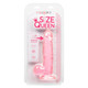 Size Queen 6in Pink by California Exotic Novelties - view 2