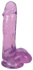 Lollicock 6 inches Slim Stick Dildo Balls Purple Grape Ice Adult Sex Toy