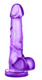 Sweet N Hard 4 Dong Suction Cup & Balls Purple by Blush Novelties