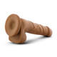 Dr Skin Basic 7 inches Mocha Tan Realistic Dildo by Blush Novelties - view 3