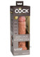 Kc Elite Dual Dense Vibe Penis 8 Tan by Pipedream Products