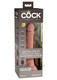 Kc Elite Dual Dense Vibe Cock 7 Light Sex Toy