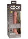 Kc Elite Dual Dense Vibe Penis 7 Light by Pipedream Products