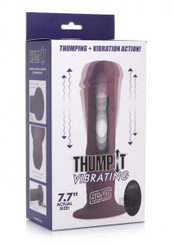 Thump It Remote Control Vibe Dildo Dark Sex Toy
