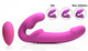 10X Evoke Ergo Fit Inflatable & Vibrating Strapless Strap-On Dildo by XR Brands - view 4