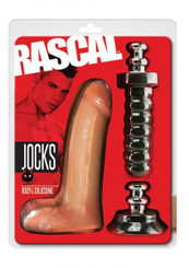 Rascal Jock Brent Silicone Cock Flesh Adult Toy