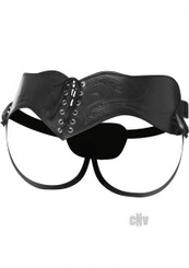 Strict Leather Corset Harness Black by XR Brands