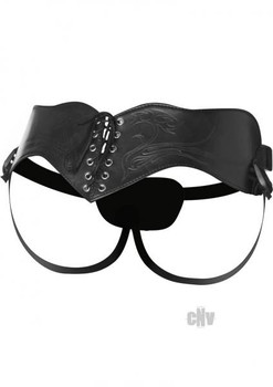 Strict Leather Corset Harness Black by XR Brands