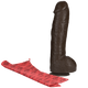 Bam Huge Realistic Cock 13 Inch Brown Adult Sex Toy