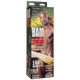 Bam Huge Realistic Penis 13 Inch Brown by Doc Johnson - view 2