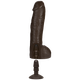 Bam Huge Realistic Penis 13 Inch Brown by Doc Johnson - view 3