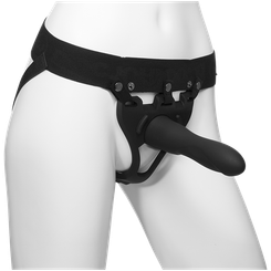 Body Extensions Be Strong Strap On Set Black O/S by Doc Johnson