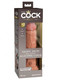 Kc Elite Dual Dense Penis 8 Tan by Pipedream Products