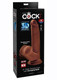 Kc Plus Triple Dense Penis W/balls 8 Brn by Pipedream Products