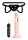 Lux Fetish Realistic 6.5 inches Vibrating Dildo, Harness by Electric Eel, Inc.