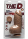 The D Fat D 8 inches With Balls Ultraskyn Dildo Tan by Doc Johnson - Product SKU CNVEF -EDJ -1700 -87 -2