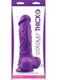 Colours Pleasures Dong Thick 8 inches Purple by NS Novelties - view 2