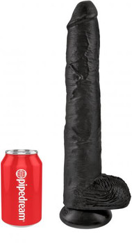 King Cock 14 inches Cock - Black Adult Sex Toys