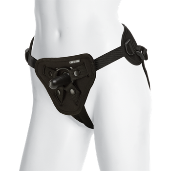 Vac-U-Lock Corset Harness - Black by Doc Johnson