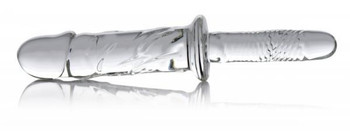 Brutus Glass Dildo Thruster Clear Best Adult Toys