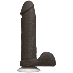 The Realistic Cock Ultraskyn 8 inches - Brown Adult Toy