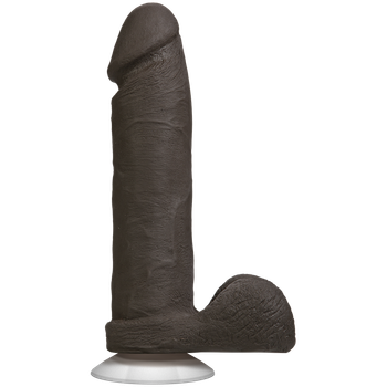 The Realistic Penis Ultraskyn 8 inches - Brown by Doc Johnson