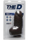The D Fat D 8 inches With Balls Firmskyn Brown Dildo by Doc Johnson - Product SKU CNVEF -EDJ -1705 -88 -2