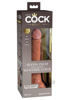Kc Elite Dual Dense Penis 7 Tan by Pipedream Products