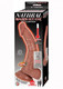 Natural Realskin Hotcock Curved 8 Brn Adult Toy