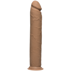 The D Realistic D 12 inches Caramel Tan Dildo Best Sex Toys
