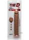 The D Realistic D 12 inches Caramel Tan Dildo by Doc Johnson - Product SKU CNVEF -EDJ -1700 -47 -2