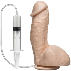The Amazing Squirting Realistic Cock Beige Adult Sex Toy
