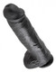 King Cock 11 inches Cock - Black by Pipedream - Product SKU CNVEF -EPD5510 -23