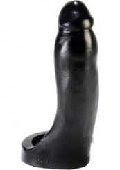Penetrator Double Black Strapless Dildo 7 inches by Blue Ox Designs