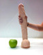 Penis Rambone 16.7 Inch Huge Dong Beige by Doc Johnson - view 2