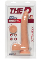 The Realistic D Slim Ultraskyn 9 Vanill Best Sex Toys