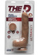 The D Uncut D 9 inches With Balls Ultraskyn Tan Dildo by Doc Johnson - Product SKU CNVEF -EDJ -1700 -74 -2