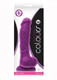Colours Dual Density 8 inches Purple Dildo by NS Novelties - Product SKU CNVEF -ENS0403 -25