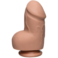 The D Fat D 6 inches With Balls Ultraskyn Beige Dildo Adult Toy