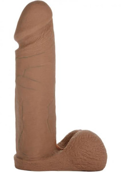 Vac-U-Lock 8 inches Ultraskyn Dildo - Tan by Doc Johnson